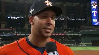 Michael Brantley talks Game 3 victory