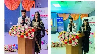 LNCT E CSE FRESHERS | आगमन 2022 | ONLY ANCHORING AND STAGE PERFORMANCE BY SAURABH DWIVEDI |