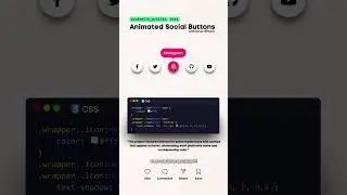 Hover Social Buttons 