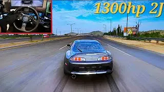 Forza Horizon 5| BIG SINGLE TURBO 1,330HP! TOYOTA SUPRA | Cleetus mcfarland 🇺🇸🦅