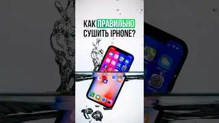Как ПРАВИЛЬНО СУШИТЬ iPhone после попадания воды: официальная ИНСТРУКЦИЯ от APPLE