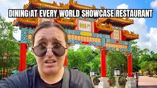 DINING AT EVERY RESTAURANT IN EPCOT’S WORLD SHOWCASE- Nine Dragons