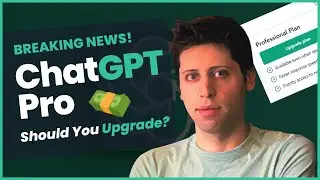 ChatGPT Pro is Officially Here! (But Should You Upgrade?)