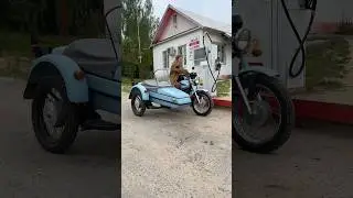 Осторожно, девушка заправляет Иж!