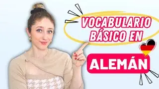 TOP 100 Palabras Básicas en Alemán y Pronunciación (Parte 1) | Curso de Alemán Básico 🇩🇪