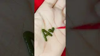 A❤️A letter tattoo design, AA letter mehndi design, AA letter mehndi #shorts #viralvideo #mehndi