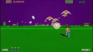 Space Harrier Remake (Created In Dreams)  PS5