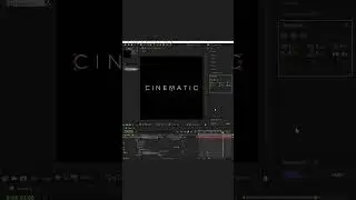 Learn Cinematic Text Reveal Animation within 60 Seconds - After Effects Tutorial - #shorts