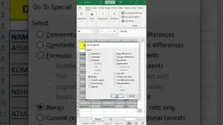 How to Delete Blank Rows in Excel.  
