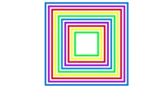 How to draw a Square Based Pattern in scratch and pictoblox 2|
