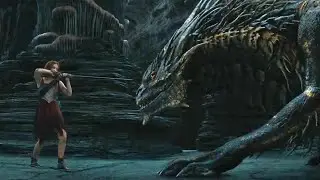 Elodie VS Dragon Full Fight - Damsel Final Battle