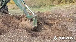 ЮМЗ 6 новый ковш в деле .