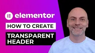 How to Create a Transparent Header in Elementor Pro (including mobile and tablet)