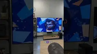 Nuestra TV 4K tiene 75 pulgadas, ¿cuántas tiene la tuya? #shorts