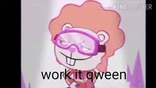disco bear being a qween