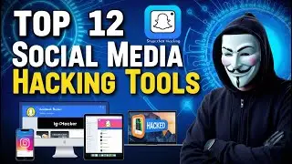 Top 12 Social Media Hacking Tools in Kali Linux 2024 | How to Hack Any Social Media Accounts in 2024