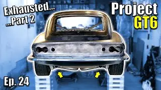 Exhausting (part 2) Pro Touring V8 Triumph Build – LS Powered Project GT6 – Ep24