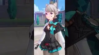 When Lynette English VA meows at Lumine... 🐈 GENSHIN IMPACT #genshinimpact #lynette