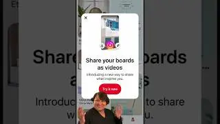 Pinterest Boards as Videos on Instagram Stories