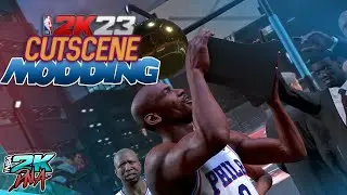 Cutscene Modding part 5 - NBA 2K23 PC Tutorial (using a green screen environment)