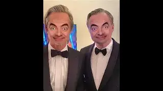 Mr. Bean face swap. Who are they? Photoshop fun 
