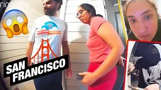 Life In San Francisco During Christmas (Caught on Ring Doorbell)