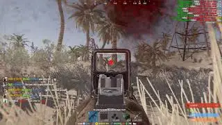 Rust blooprint running m2 on a practice server. (Battlefield server) 