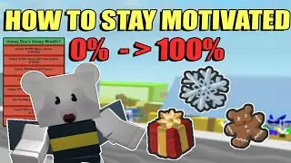 Tips To STAY Motivated During Beesmas 2022 | Bee Swarm Simulator