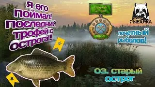 РУССКАЯ РЫБАЛКА 4 | ПОСЛЕДНИЙ ТРОФЕЙ ОСТРОГА КАРП ЗАКРЫТ!