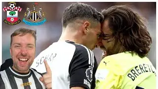 *INSANE RED CARD & JOEY WINNER* Newcastle 1-0 Southampton!