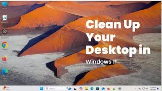 How to Hide or Remove Desktop Icons in Windows 11 Without Deleting | Easy Tech Steps