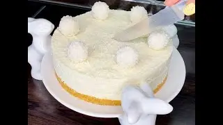Чизкейк Рафаэлло 🥥 Кокосовый торт без выпечки 