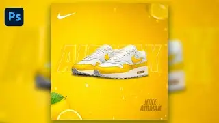 Sneaker Social Media Design [ Speed Art ] | Adobe Photoshop | WAD Design Studios