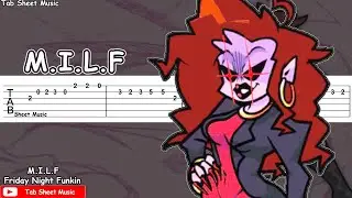 Friday Night Funkin' - M.I.L.F Guitar Tutorial