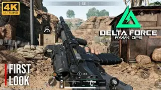 DELTA FORCE HAWK OPS LOOKS INSANE! Gameplay 4K 60Fps