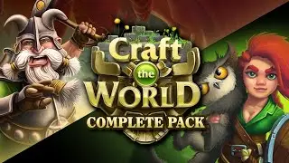 CRAFT THE WORLD: ПРОХОЖДЕНИЕ (МИР 1) (6) СТРОИТЕЛЬСТВО МОСТА / НОВЫЕ КРОВАТИ