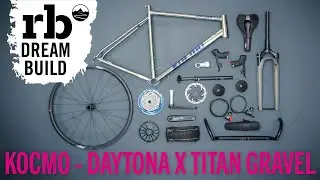 Dreambuild Kocmo Daytona X I Titanium Suspension Gravelbike I Sram Eagle AXS Mullet I Dropper Post