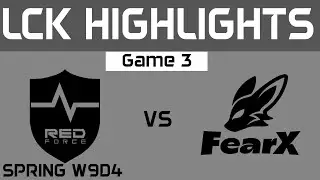NS vs FOX Highlights Game 3 LCK Spring Season 2024 NS RedForce vs FearX by Onivia