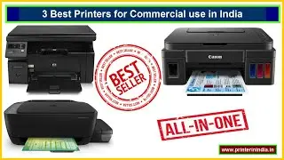 Best Printer for Commercial use in India | All-in-One Laser Printer, Inkjet Colour Printer