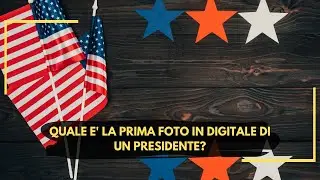 What is the first digital photo of a President? 