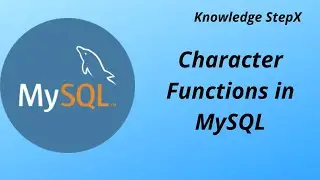 Character functions in MySQL