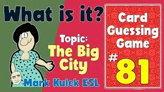 What is it? (city vocabulary - #81) | Fluency Practice - Mark Kulek ESL