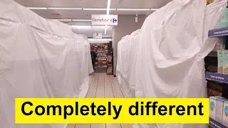 During the Jewish Passover holiday, what happens in Israel's supermarkets?