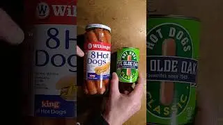 Hot dogs in cans or jars?