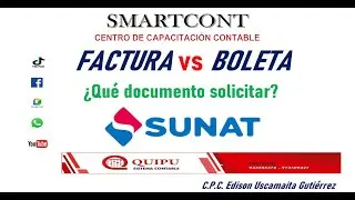 DIFERENCIAS ENTRE UNA BOLETA DE VENTA Y FACTURA