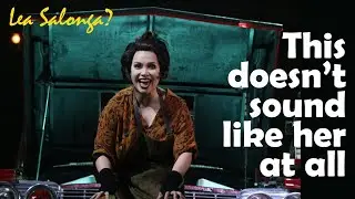 Lea Salonga singing live By The Sea from Sweeney Todd, the Demon Barber of Fleet Street