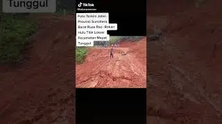kondisi jalan Sumbar Rao - rokan hulu riau