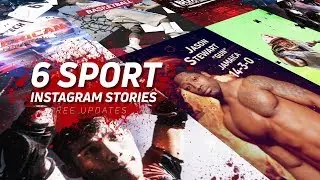 Sport Instagram Stories Pack After Effects Template