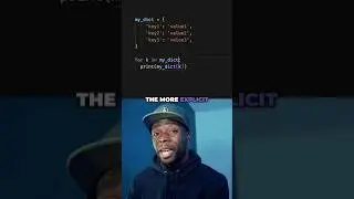 How to Iterate over a Dict 