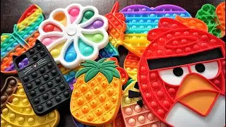 Top DIY Pop it Mixing, All Fidget Pop it Toys Fast vs Slow video